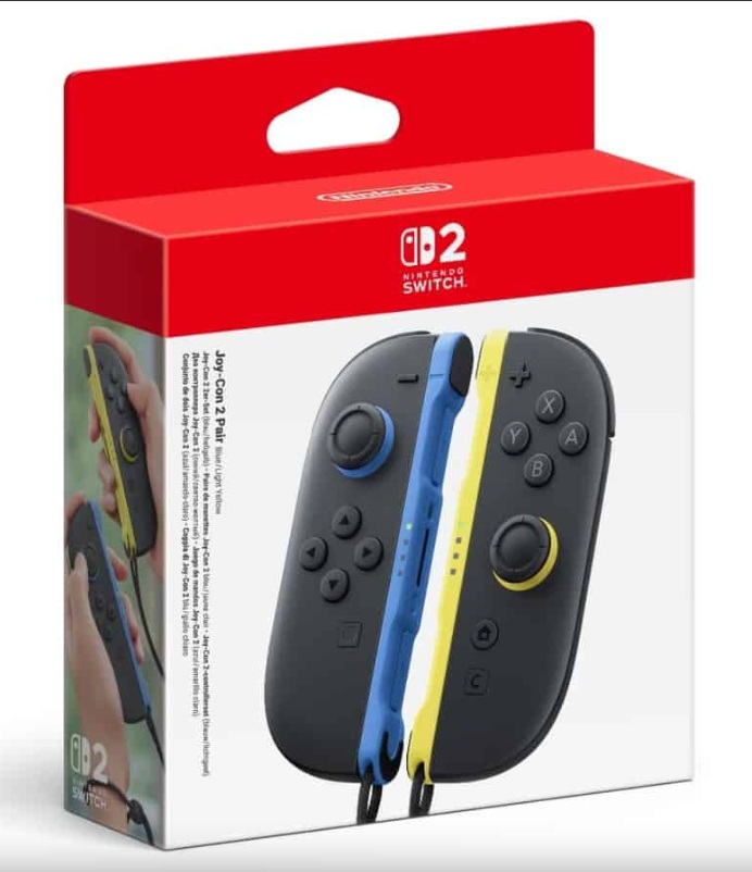 NINTENDO SWITCH 2 JOY-CON PAIR Light Blue/ Light Yellow
