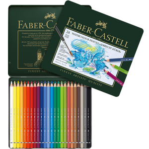 סט 24 עפרונות אקוורל Faber Casstel FABER CASTELL