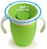 כוס הפלא 360° עם ידיות אחיזה 207 מ''ל - ירוק