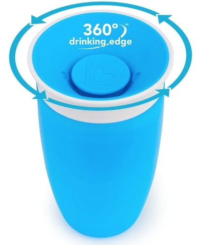 כוס הפלא 360° בנפח 296 מ''ל - כחול