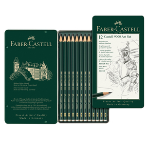 סט 12 עפרונות רישום Faber Castell