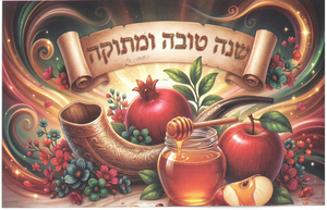 20 כרטיס ברכה שנה טובה ומתוקה 