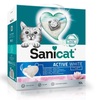 חול מתגבש Sanicat Active לבן בניחוח לוטוס 10 ליטר -