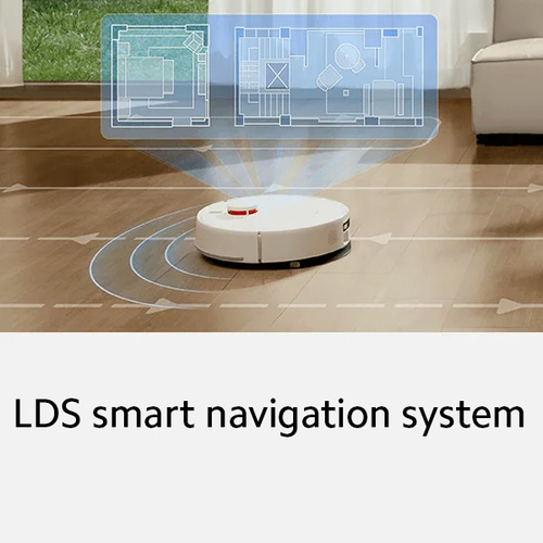 שואב אבק שוטף רובוטי שיאומי דגם Xiaomi Robot Vacuum H40 | יבואן רשמי שנתיים אחריות