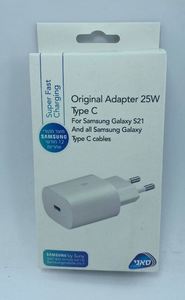ראש מטען קיר מקורי Samsung 25W USB-C שחזור מהיר