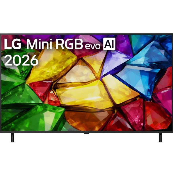 טלוויזיה חכמה "55 Mini RGB evo AI 4K דגם LG 55MRGB85B6C