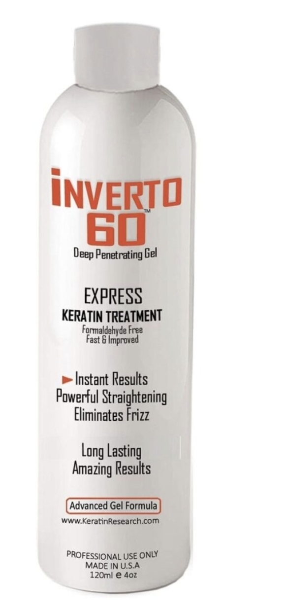 טיפול קרטין משקם לשיער פגום 60 אקספרס INVERTO 60 EXPRESS אינברטו 120ML