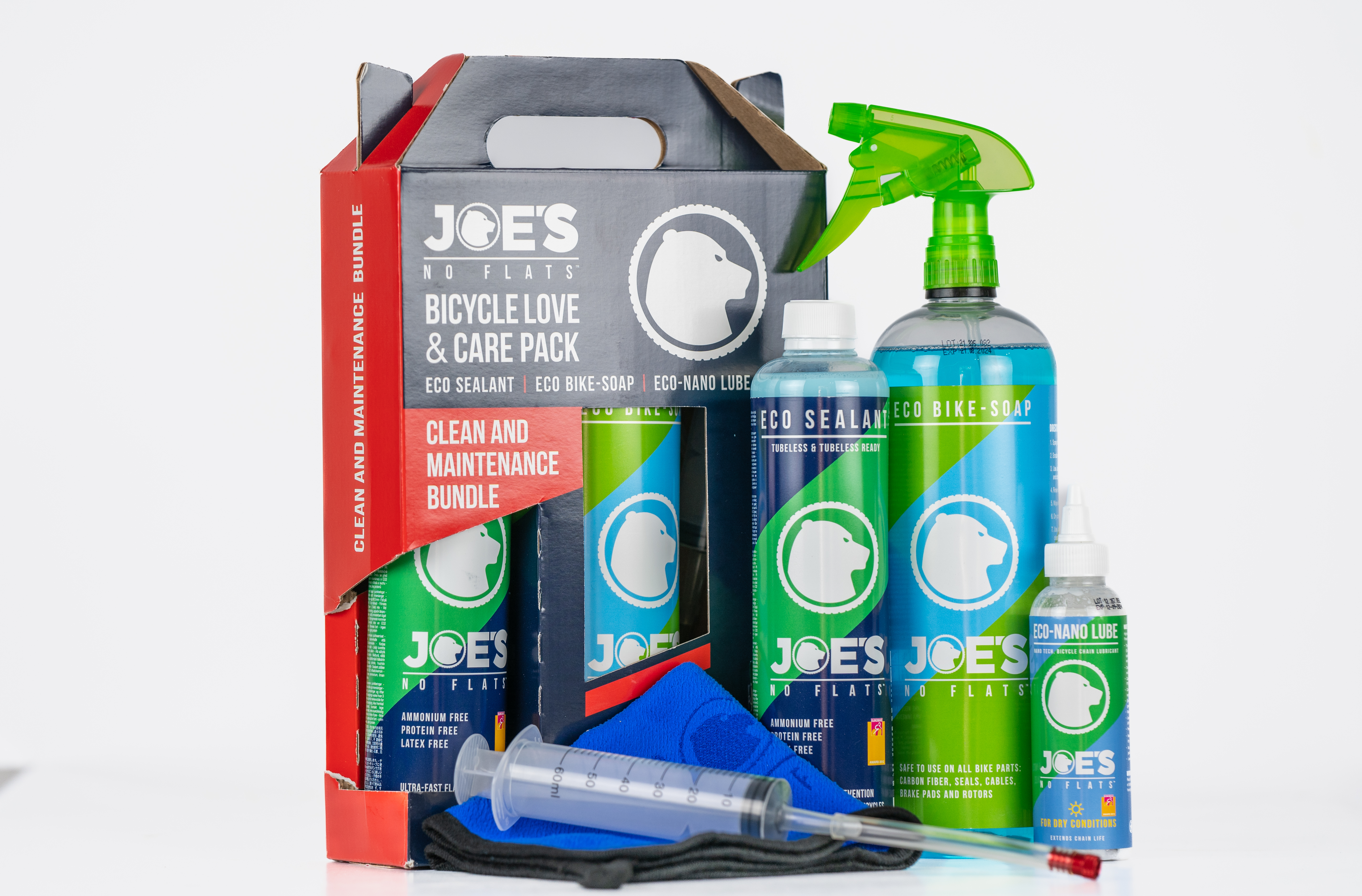 ערכת ניקוי ותחזוקה לאופניים JOE’S BICYCLE LOVE & CARE PACK