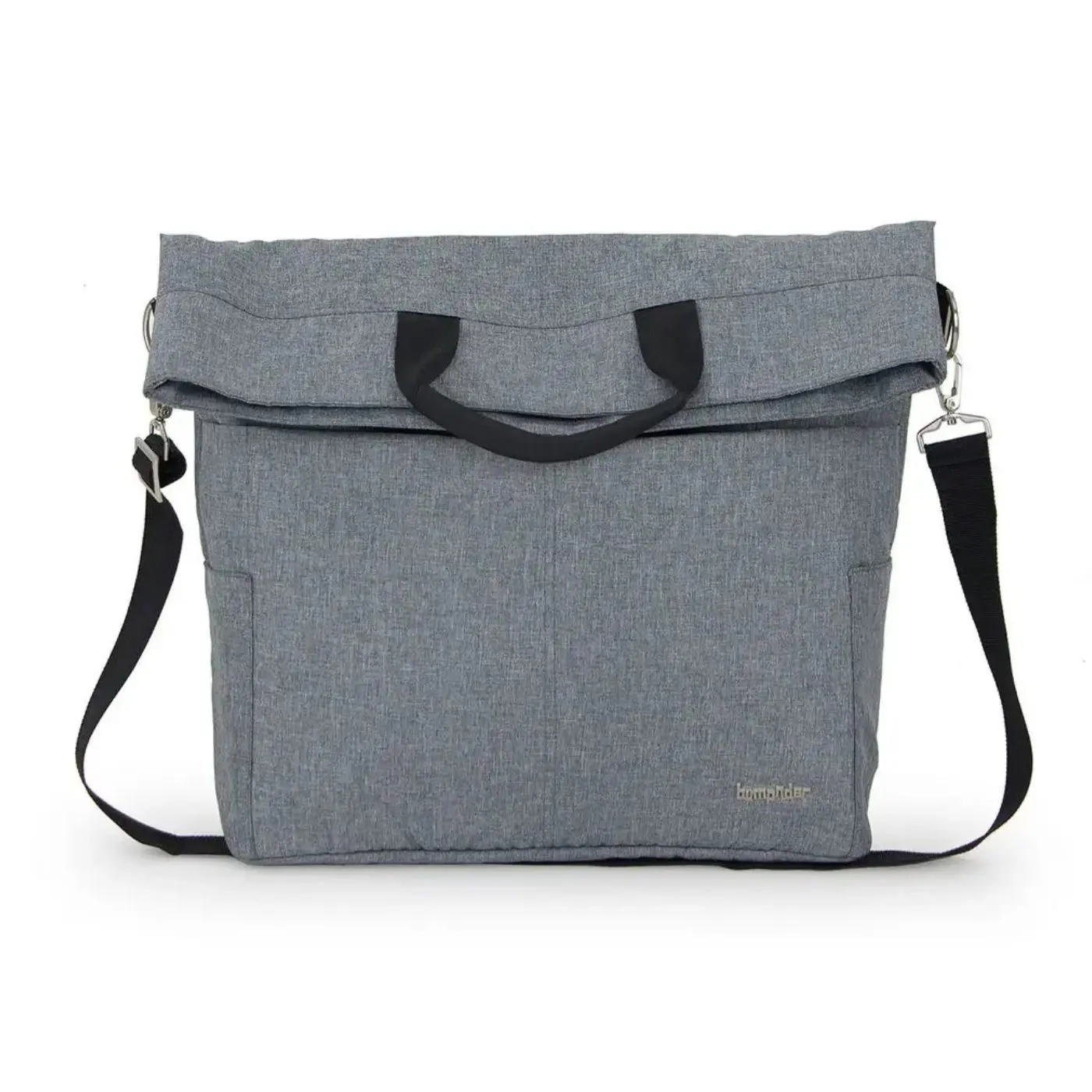 תיק החתלה המתחבר עם מגנטים לעגלה Connect 3 Sidebag - אפור/שחור