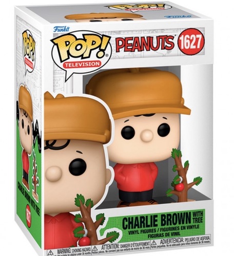 פופ! צ’ארלי בראון עם עץ #1627 – פינאטס | Funko Pop! Charlie Brown with Tree #1627 – Peanuts