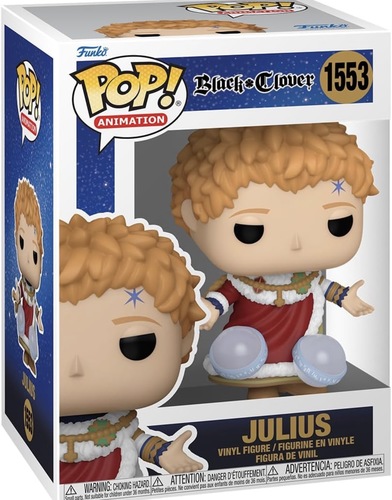 פופ! יוליוס נובאכרונו #1553 – בלאק קלובר | Funko Pop! Julius Novachrono #1553 – Black Clover