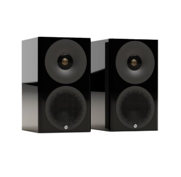 זוג רמקולי מיני-מוניטור קומפקטיים מסדרת Monitor Audio Radius 3 4G Radius צבע שחור