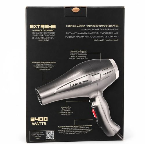  מייבש שיער מקצועי ליזי LIZZE Extreme 2400W 
