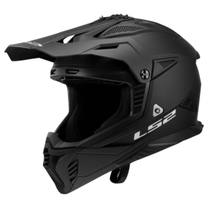 קסדת שטח רכיבה אל אס 2 שחור מט – LS2 MX708 FAST II MATT BLACK