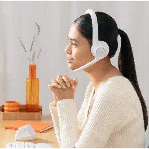 אוזניות אלחוטיות צבע שחור Logitech Zone 300