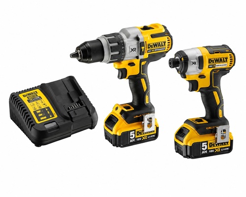 סט כלים dck276p2 אימפקט ומקדחה רוטטת 5.0Ah 18V dewalt