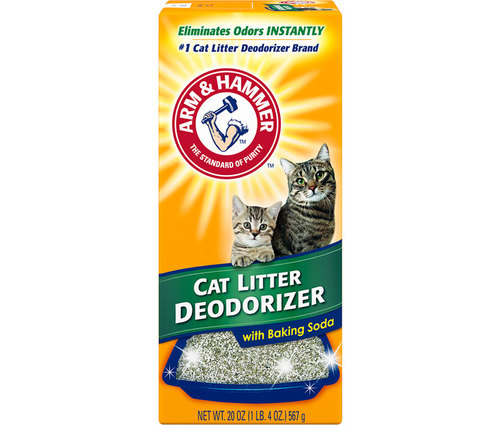 ארם אנד האמר מרענן ארגז חול לחתול - Cat Litter Deodorizer Powder - מיכל 567 גרם
