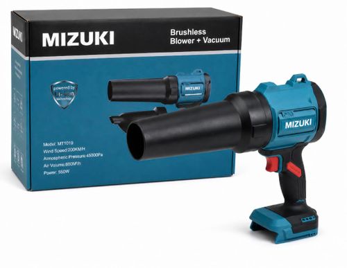 מפוח / שואב נטען טורבינה עצמתי במיוחד  20V  MT1019 MIZUKI  - גוף בלבד 