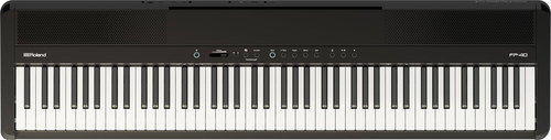 זוית נוספת roland fp-40 black digital piano