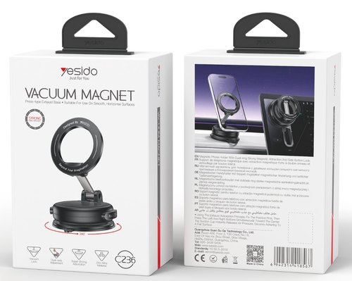 מחזיק טלפון לרכב בעיצוב MagSafe Yesido C236