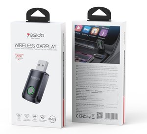 מתאם CarPlay אלחוטי Yesido KM32