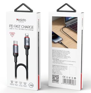 כבל USB-C ל-Lightning בהספק 27W באורך 1.2 מ