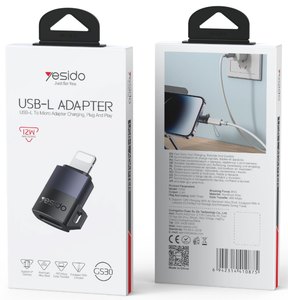 מתאם OTG מ-Lightning ל-Micro USB Yesido GS30