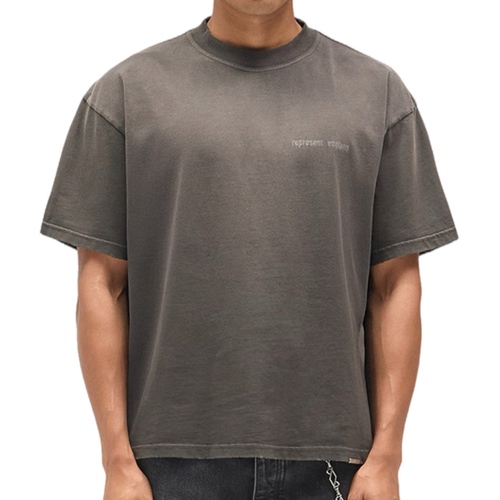 חולצה REPRESENT מידות S-XXL לגברים בגוון ירוק מרווה