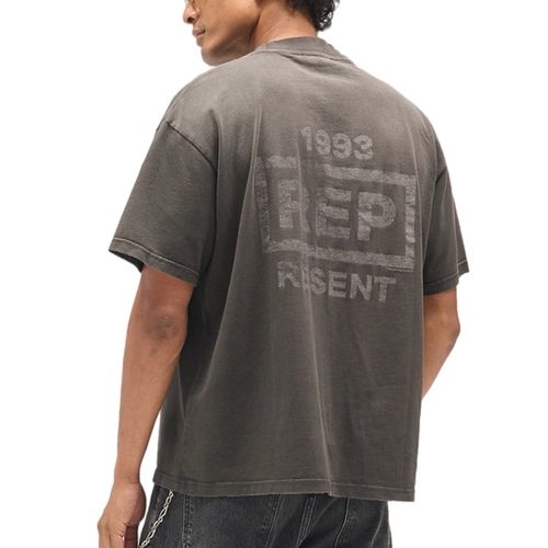 חולצה REPRESENT מידות S-XXL לגברים בגוון ירוק מרווה