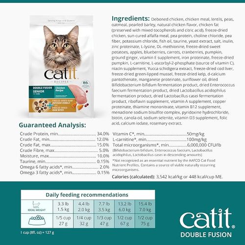 Catit 1.8kg Senior Chicken