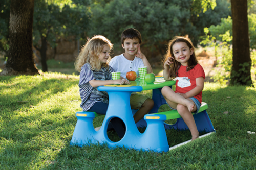 שולחן פיקניק צבעוני לילדים Starplast 27509