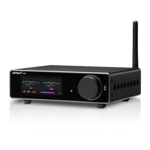 AIYIMA A80 — מגבר משולב Hi-Res 300W×2 עם DAC ES9038Q2M ו-Bluetooth 5.1