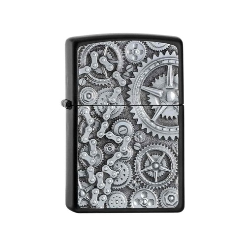 מצית זיפו גלגלי שיניים תלת-מימד - ZIPPO
