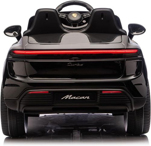 ג'יפ ממונע 12V לילדים פורשה מקאן Porsche Macan עם שלט חכם והנעה 4X4 - אפור בהיר