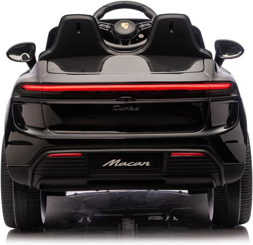 ג'יפ ממונע 12V לילדים פורשה מקאן Porsche Macan עם שלט חכם והנעה 4X4 - אפור בהיר