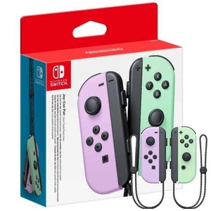 NINTENDO SWITCH JOYCONS PASTEL PURPLE PASTEL GREEN