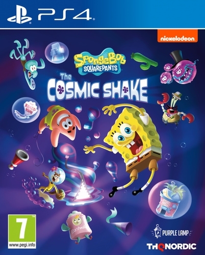 PS4 SPONGEBOB SQUAREPANTS COSMIC SHAKE PLAYSTATION