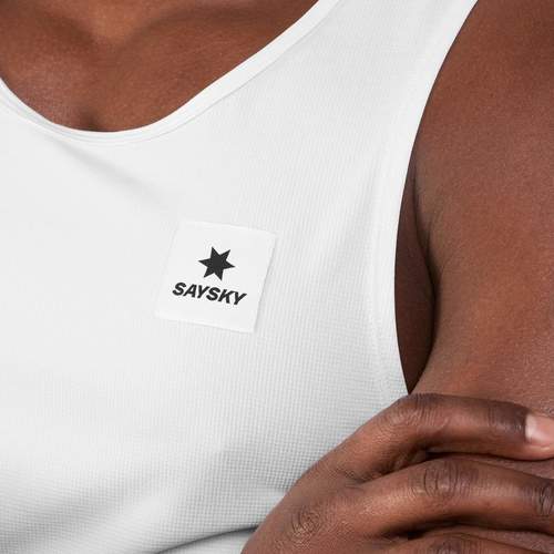 גופיית גברים Clean Combat Pro Singlet WHITH