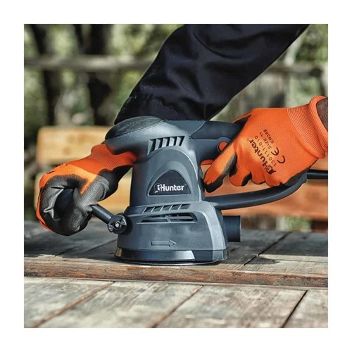 מלטשת אקצנטרית 5 '' 125 ממ 100500-002  480W  HUNTER