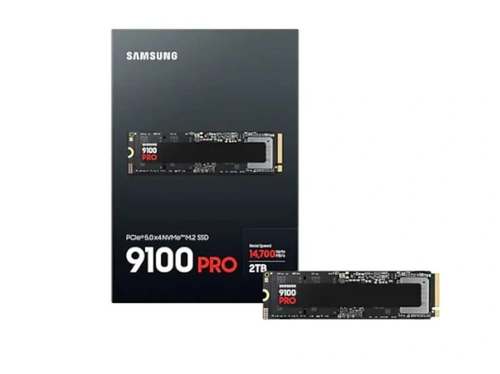 תמונה של דיסק פנימי Samsung 9100 PRO 2TB Gen5 M.2 NVME 2.0 14800/13400 RW