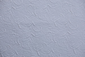 דוגמית בד אריגה פרחוני מקולקציית quilt בייבי בלו