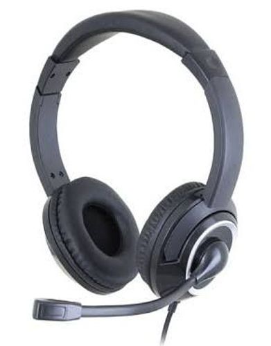 אוזניות+מיקרפון מדונה חיבור USB WESDAR WH28