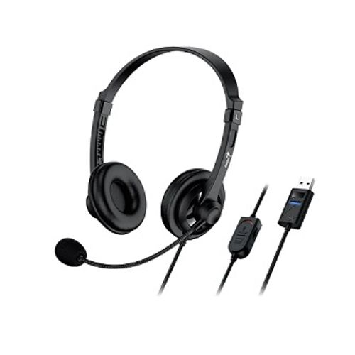 אוזניות עם מיקרפון GENIUS USB HS-230U
