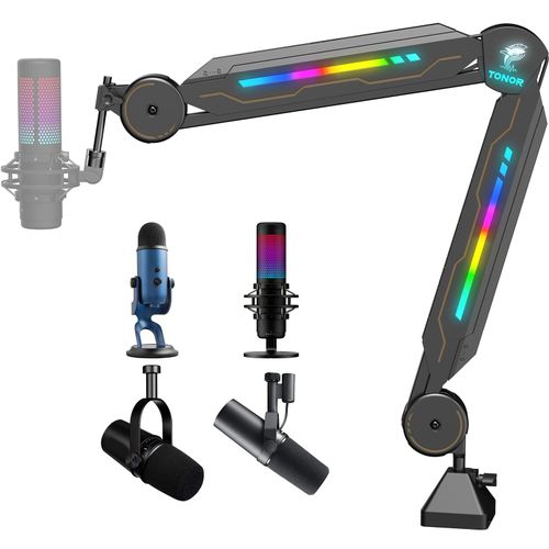 מיקרפון +סטנד RGB BOOM ARM T90