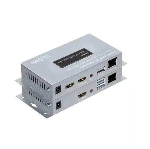 מקלט KVM EXTENDER OTO/OTM 150M HDMI OVER IP RECEIVER W/IR