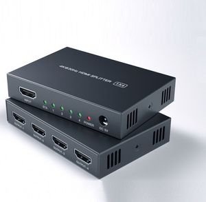 קופסת video spliter 4 port HDMI מחשב 1 מסכים4