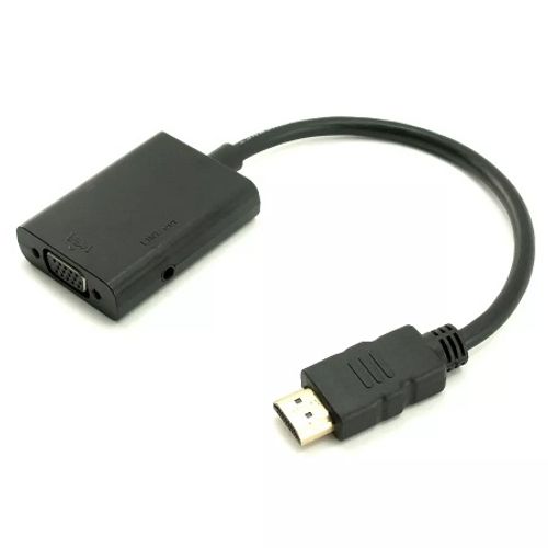כבל מתאם VGA TO HDMI כולל אודיו