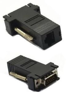 מתאם VGA to 2xRJ45