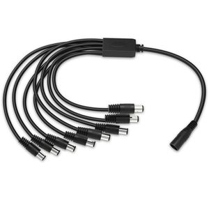 כבל מתח מתפצל 1/8 למצלמות אבטחה DC PLUG