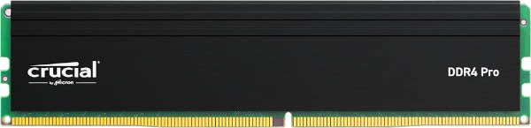 זכרון לנייח Crucial Pro 32GB DDR4 3200Mhz C22 intel XMP 2.0